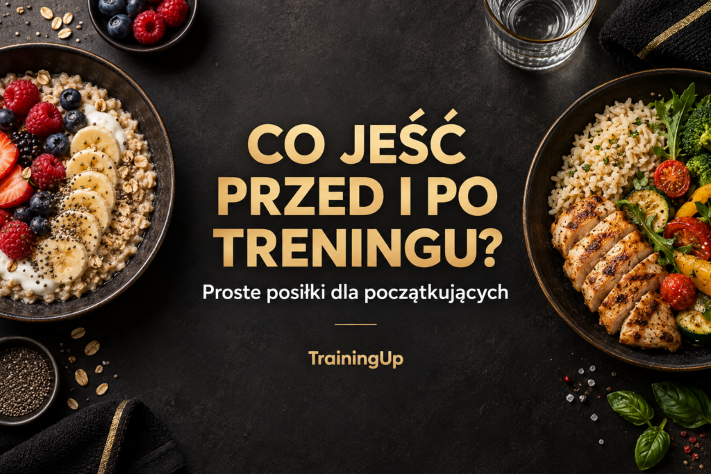 Co jeść przed i po treningu — owsianka z owocami oraz ryż z kurczakiem i warzywami